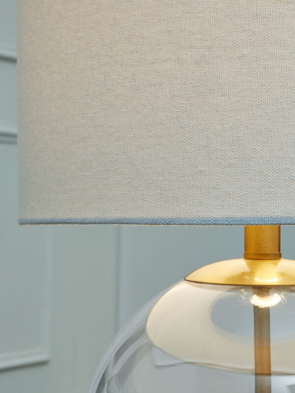 Samder - White - Glass Table Lamp - Image 4