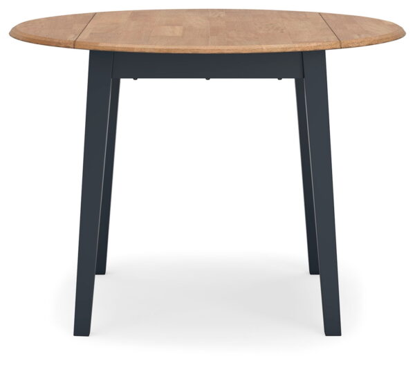 Gesthaven - Round Dining Room Drop Leaf Table Set - Image 10