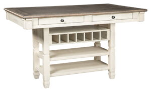 Bolanburg - Rectangular Dining Room Counter Table - Beige