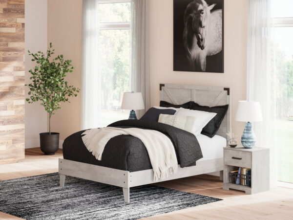 Shawburn - Platform Bed With Crossbuck Panel Headboard - Image 2