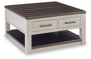 Darborn - Lift Top Cocktail Table - Gray / Brown