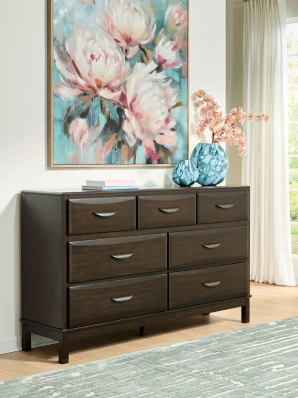 Vanmore - Dark Brown - Dresser - Image 2