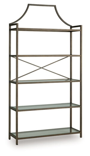 Bernonly - Bookcase - Antique Bronze Finish