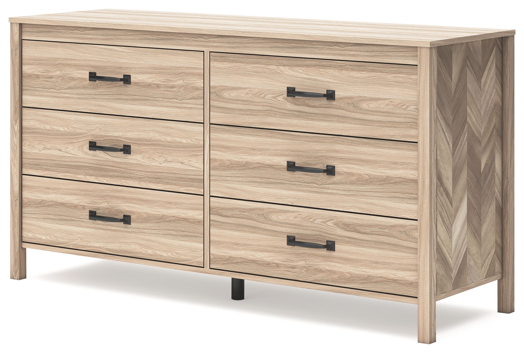 Battelle - Six Drawer Dresser - Tan - Image 4