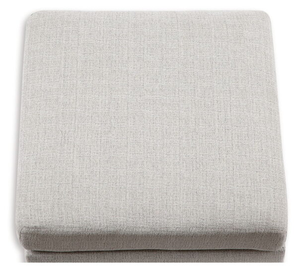 Koralynn - Stone - Oversized Accent Ottoman - Image 4