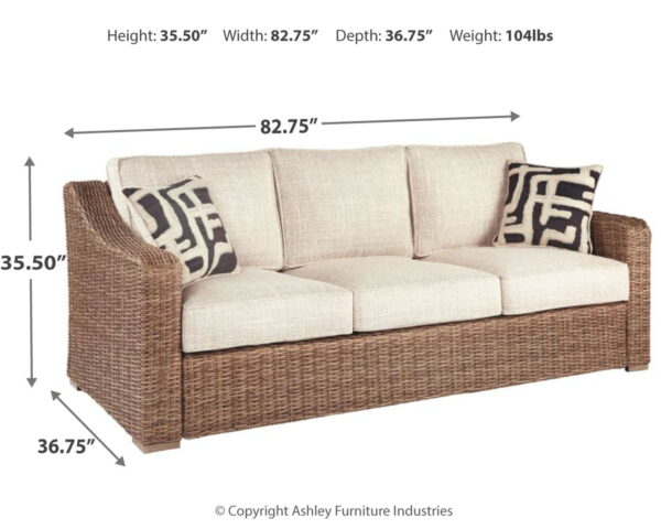 Beachcroft - Sofa With Cushion - Image 4