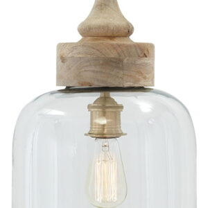 Faiz - Transparent - Glass Pendant Light