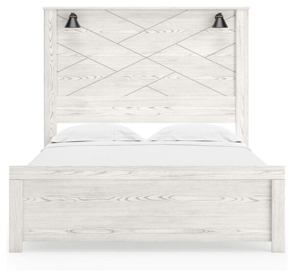 Gerridan - Panel Bed With Sconces - Image 6