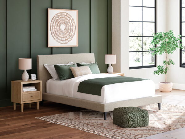 Cielden - Upholstered Bed With Roll Slats - Image 8