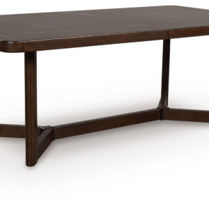Dilenno - Dark Brown - Rectangular Dining Room Extension Table