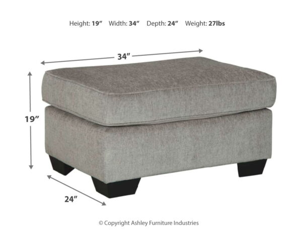 Altari - Chair With Ottoman - Image 2