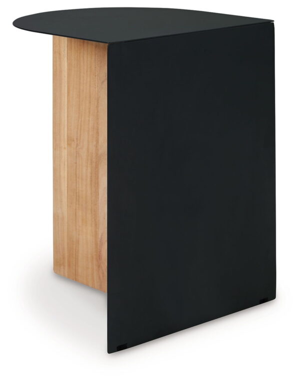 Ladgate - Black / Natural - Accent Table - Image 3