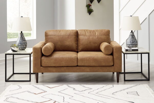 Telora - Caramel - Loveseat - Image 3