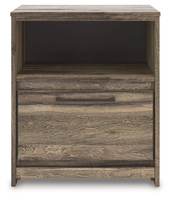 Elbrim - Brown - One Drawer Night Stand - Image 3