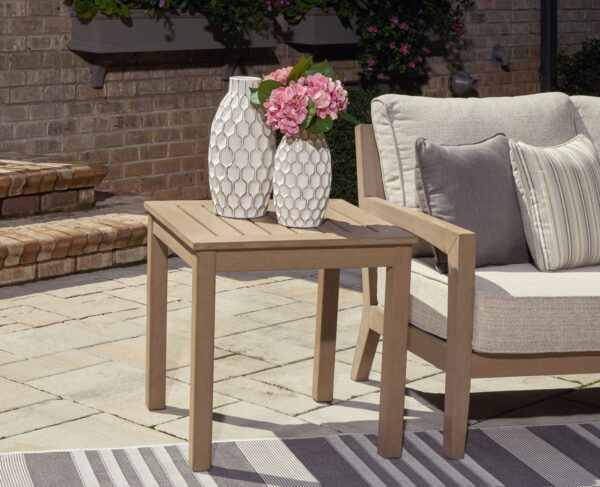 Hallow Creek - Driftwood - Square End Table - Image 4