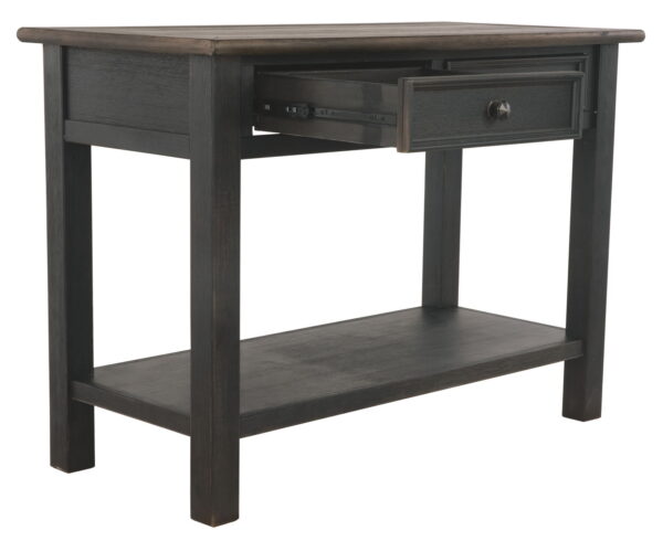 Tyler Creek - Grayish Brown / Black - Sofa Table - Image 4