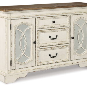 Realyn - Chipped White - Dining Room Server
