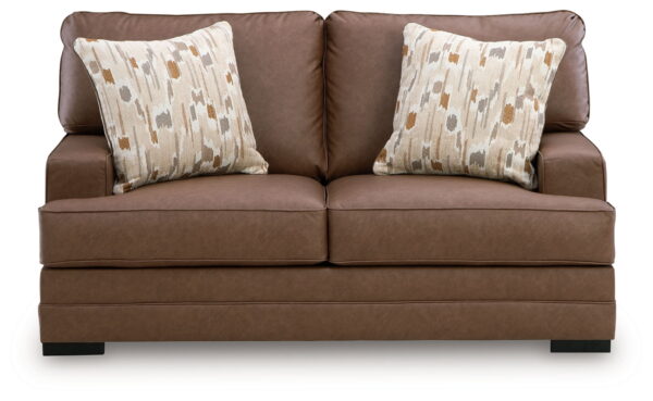 VillaCourt - Caramel - Loveseat - Image 4