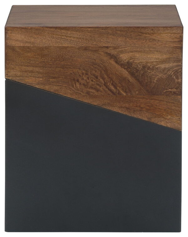 Trailbend - Brown / Gunmetal - Accent Table - Image 2