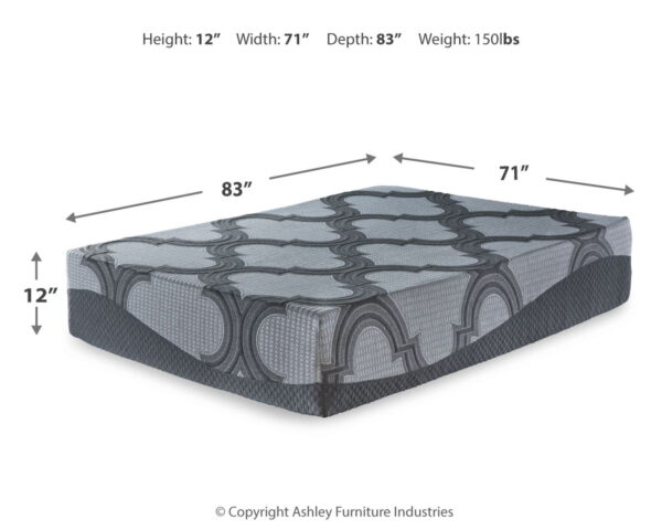 12 Inch Ashley Hybrid - Hybrid Mattress - Image 6