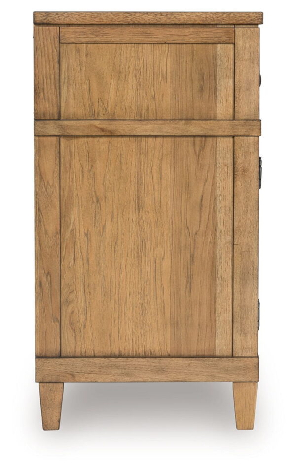 Sharlance - Light Brown - XL TV Stand With Fireplace Option - Image 2