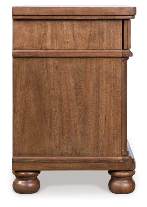 Rowlenstown - Three Drawer Night Stand - Image 7