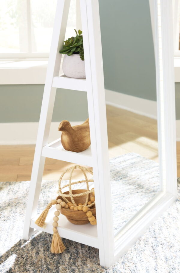 Evesen - Floor Standing Mirror/Storage - Image 5