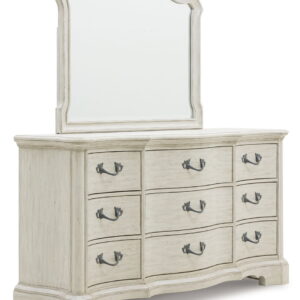 Arlendyne - Antique White - Dresser And Mirror