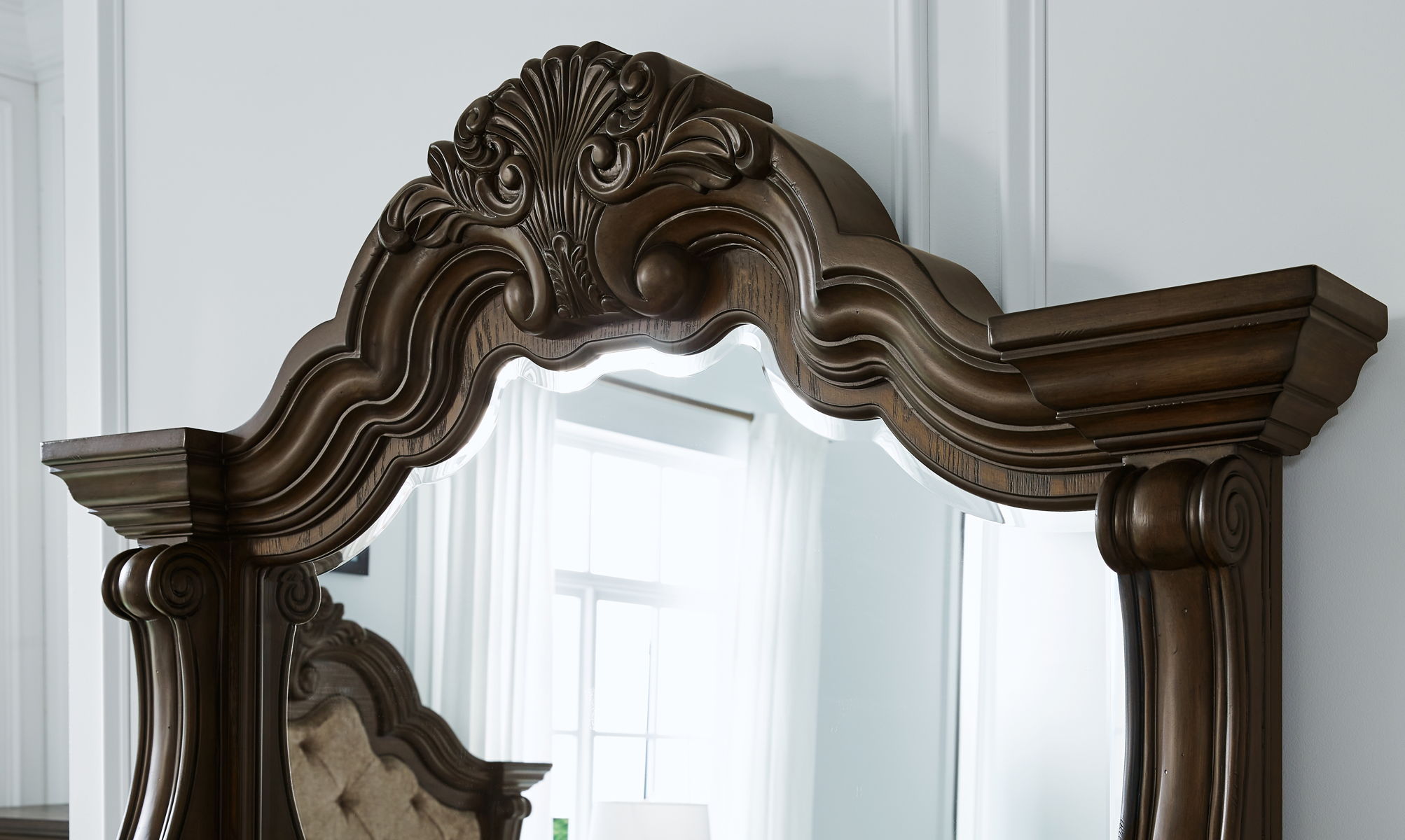 Maylee - Dresser And Mirror - Dark Brown - Image 4