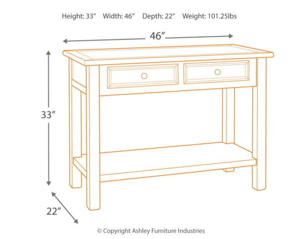 Bolanburg - Sofa Table - Image 4