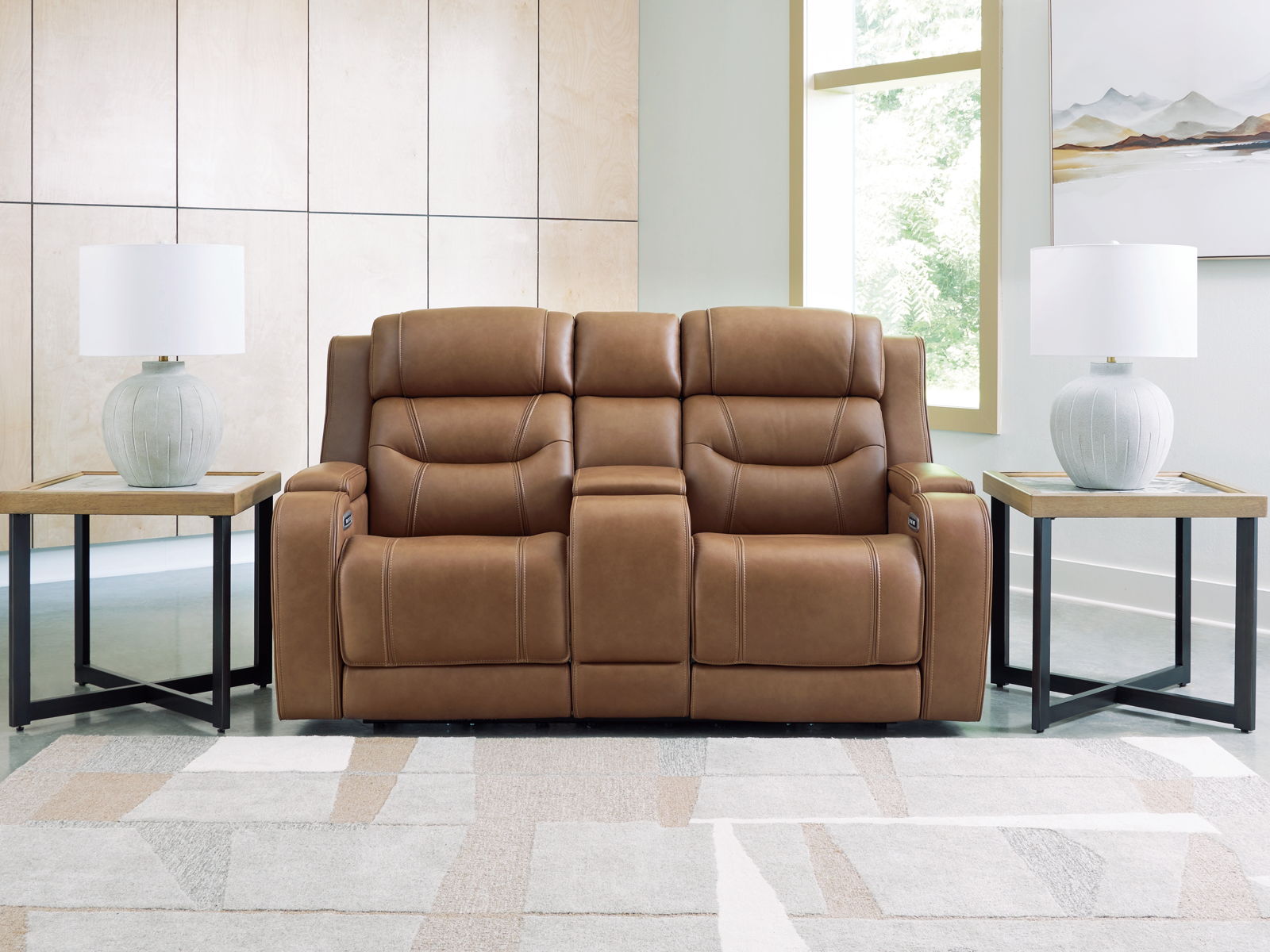 Knightington - Power Reclining Loveseat With Audio Seating - Image 3