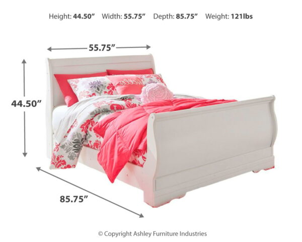 Anarasia - Sleigh Bed - Image 5