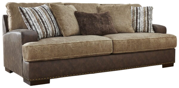 Alesbury - Chocolate - Sofa - Image 4