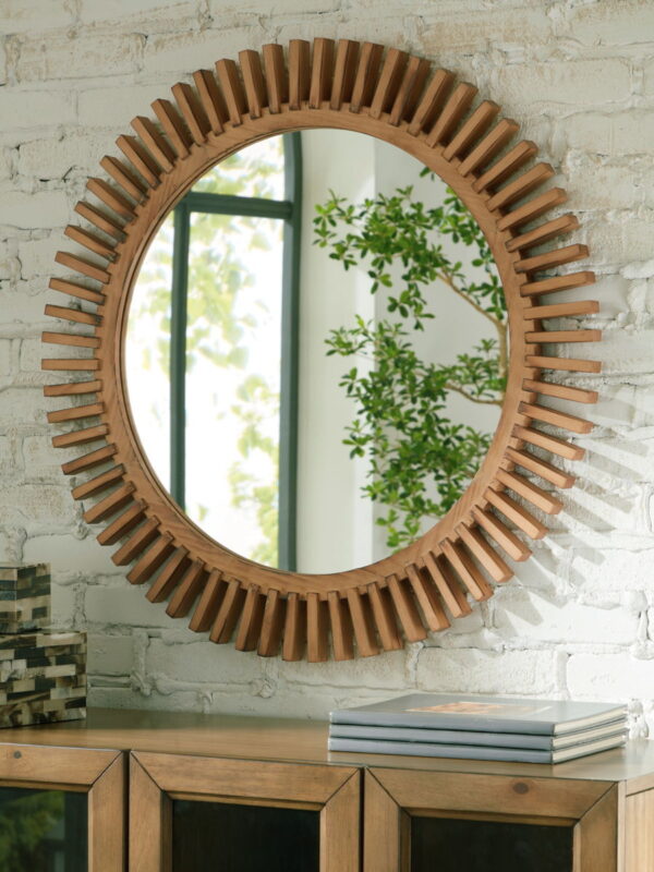 Tedwell - Brown - Accent Mirror - Image 2