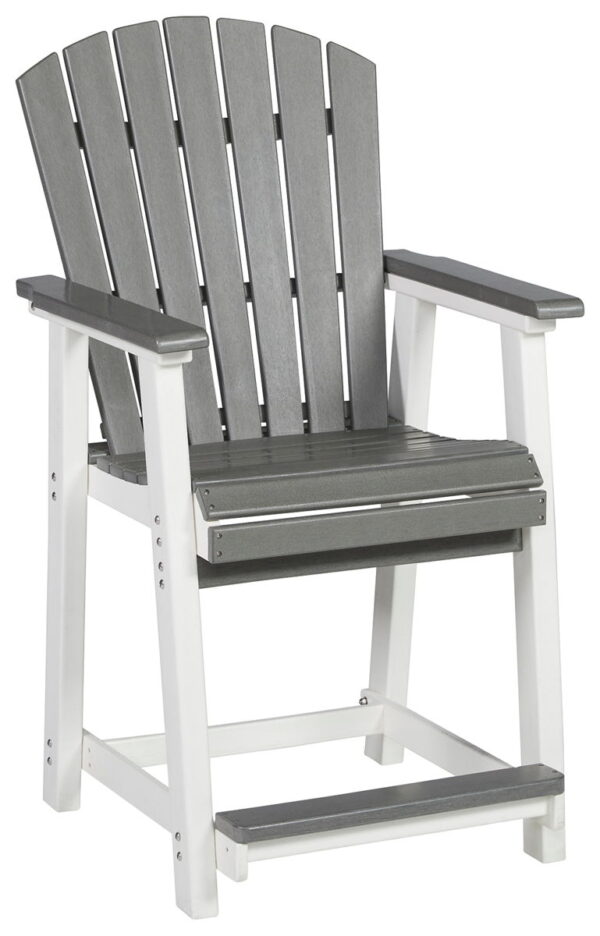 Transville - Gray / White - Barstool (Set of 2) - Image 3