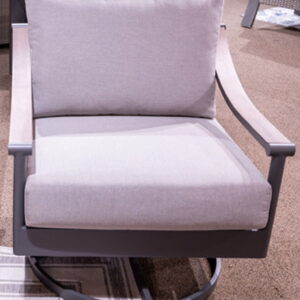 Ocean Beach - Gray - Swivel Lounge With Cushion