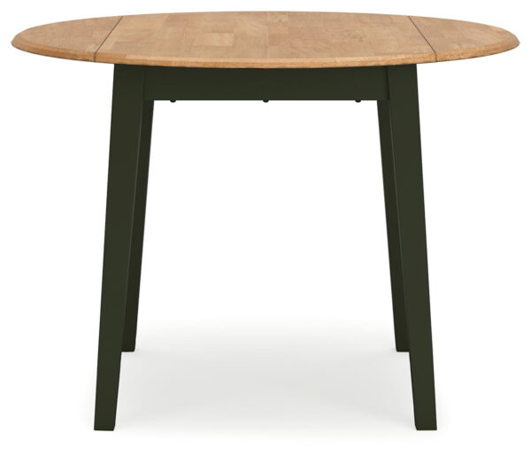 Gesthaven - Round Dining Room Drop Leaf Table Set - Image 13