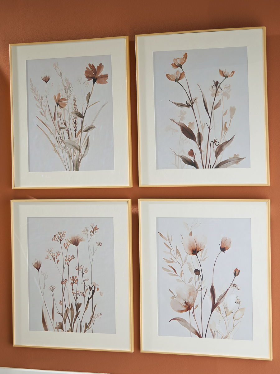 Chettings - Wall Art Set (Set of 4) - Beige / Gray / Blush - Image 2