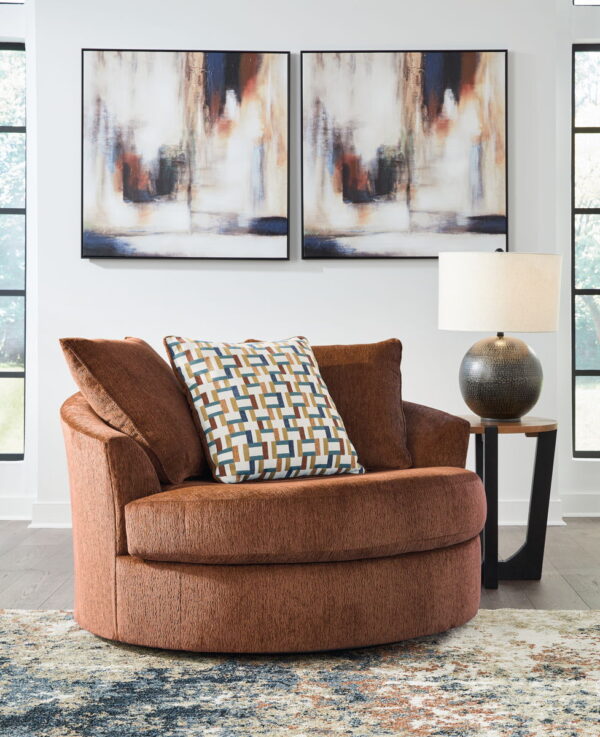 Laylabrook - Oversized Swivel Accent Chair - Image 3
