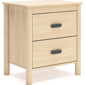 Cabinella - Tan - Two Drawer Night Stand
