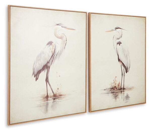 Aubinell - Beige - Wall Art Set (Set of 2) - Image 3