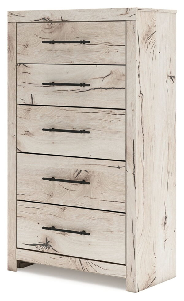 Lawroy - Light Natural - Five Drawer Chest - Image 3