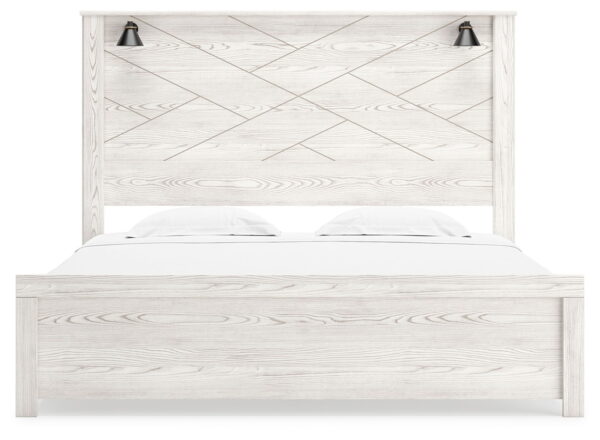 Gerridan - Panel Bed With Sconces - Image 3