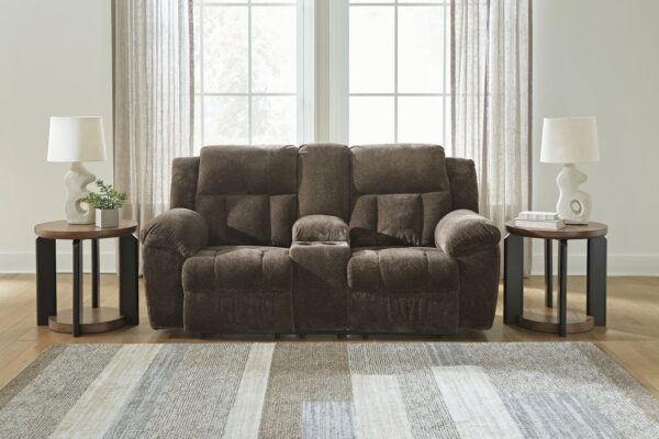 Frohn - Dbl Reclining Loveseat With Console - Image 2