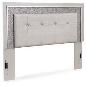 Zyniden - Upholstered Panel Headboard