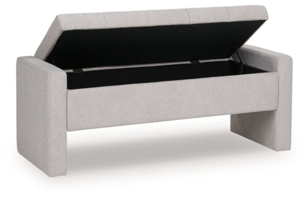 Akselman - Gray - Storage Bench - Image 3