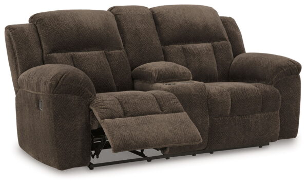 Frohn - Dbl Reclining Loveseat With Console - Image 9