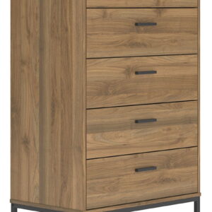 Deanlow - Honey - Five Drawer Chest