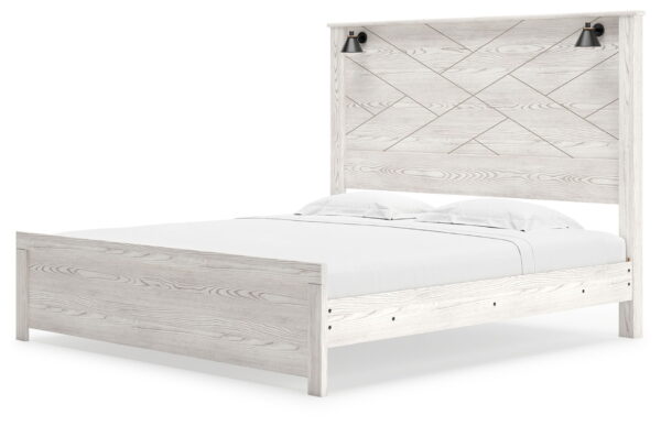 Gerridan - Panel Bed With Sconces - Image 5