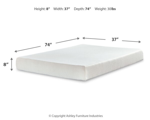 Chime 8 Inch Memory Foam - Medium Memory Foam Mattress - Image 3